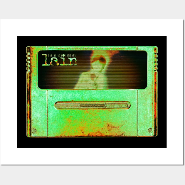 Super Famicom Lain - Ver. 2 Wall Art by RAdesigns